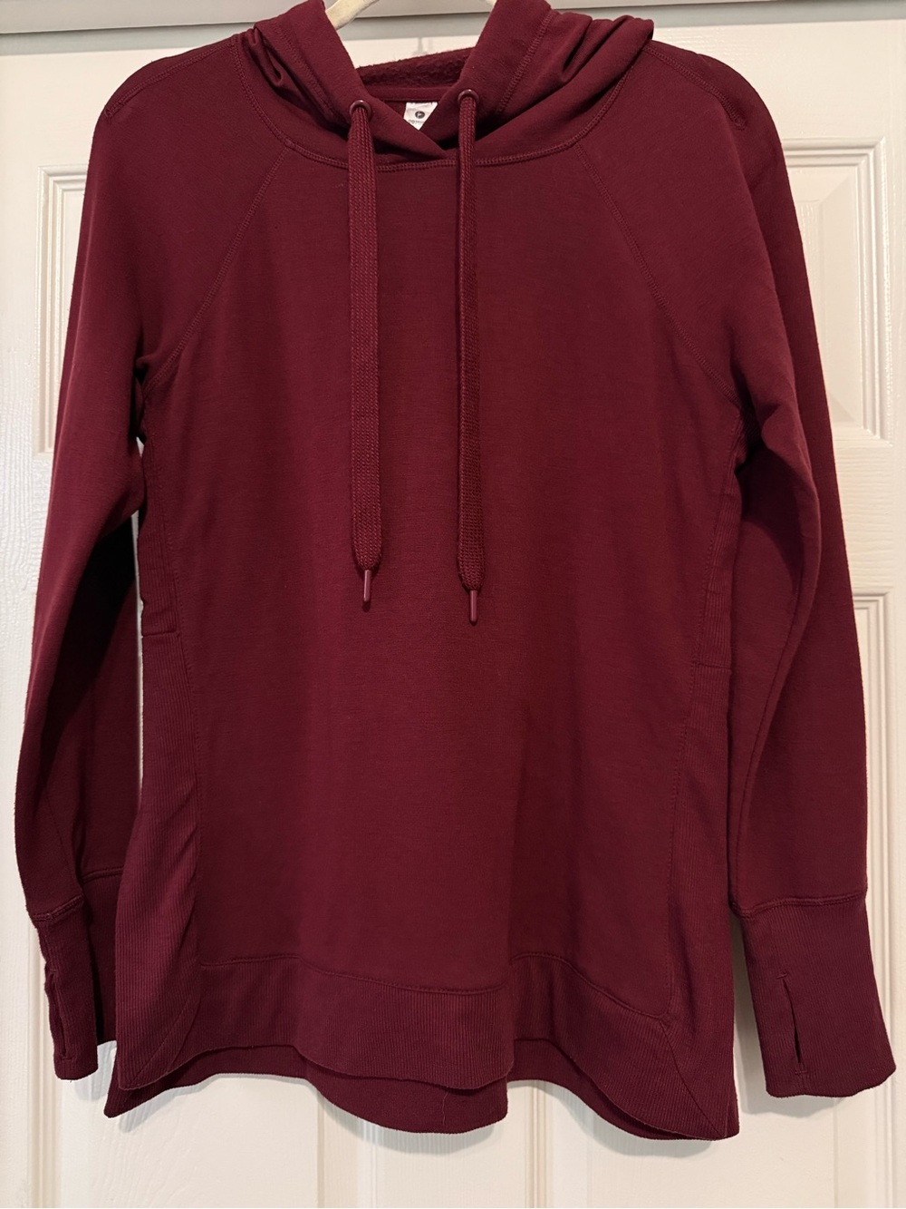 90 Degree By Reflex Maroon Women's Hoodie
